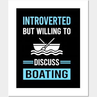 Introverted Boating Boat Boats Posters and Art